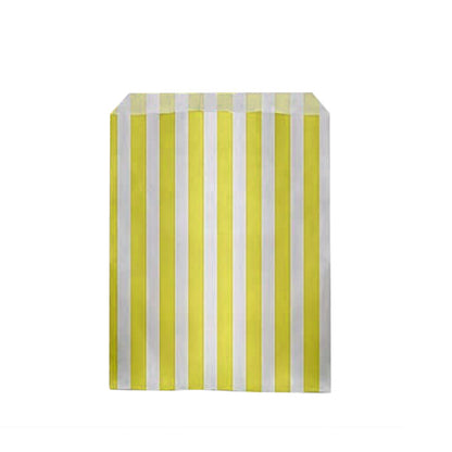 200 x Candy Paper Bags Striped Sweets Treats Parties Birthday Gifts Weddings