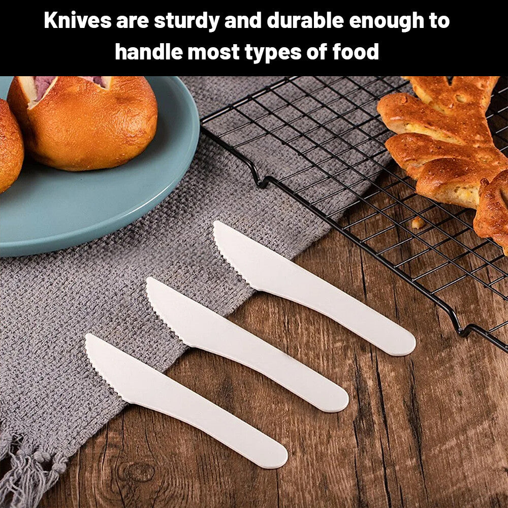 Bagasse Cornstarch Knives Pack of 100