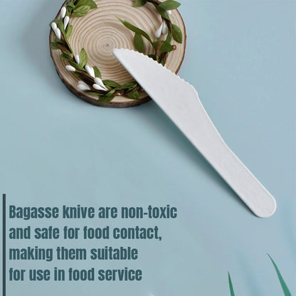 Bagasse Cornstarch Knives Pack of 100
