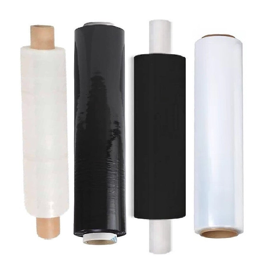 Pallet Wrap Stretch Film 400mm - 500m Shrink Wrap for Industrial Uses Packaging