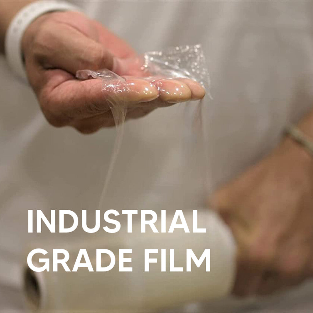 Pallet Wrap Stretch Film 400mm - 500m Shrink Wrap for Industrial Uses Packaging