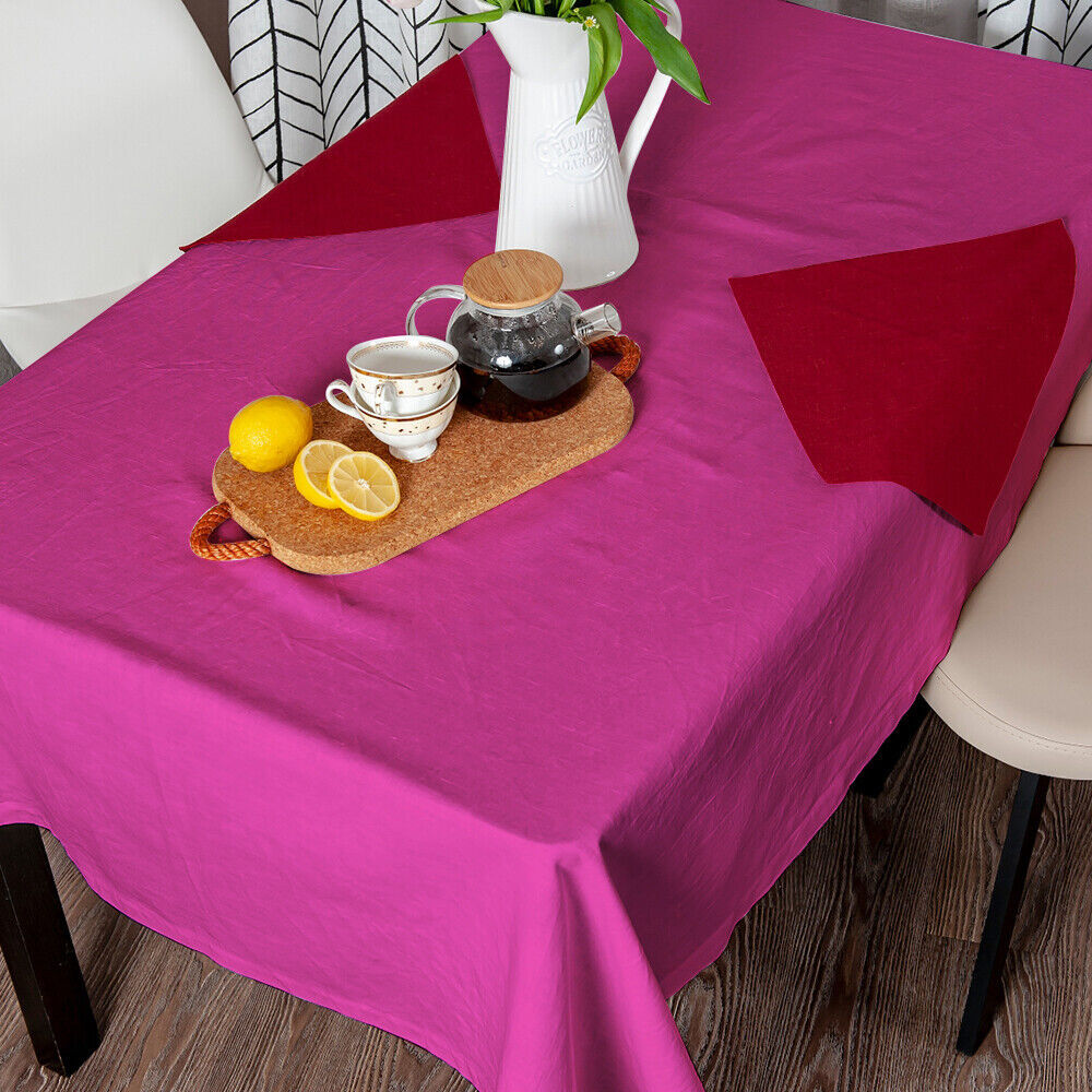 Paper Table Cloths 90cm x 90cm Square Foldable Table Covers for All Occasion