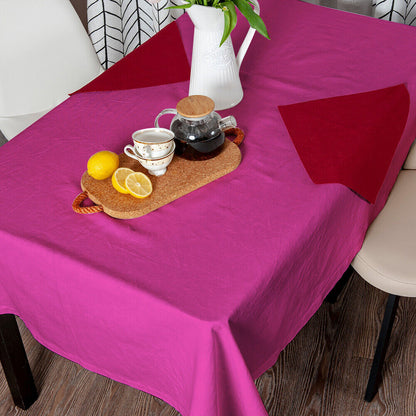 Paper Table Cloths 90cm x 90cm Square Foldable Table Covers for All Occasion