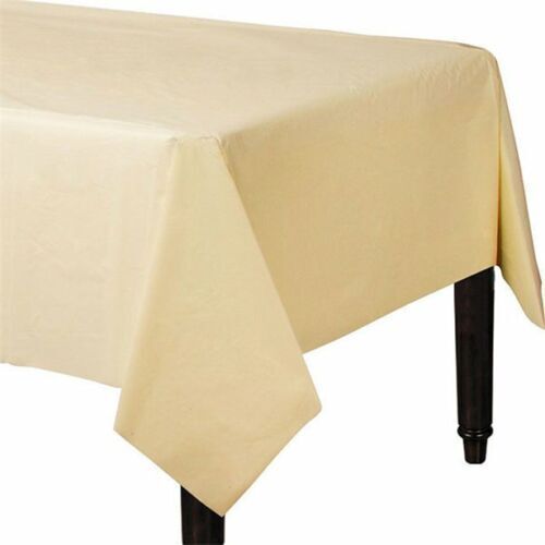 Paper Table Cloths 90cm x 90cm Square Foldable Table Covers for All Occasion