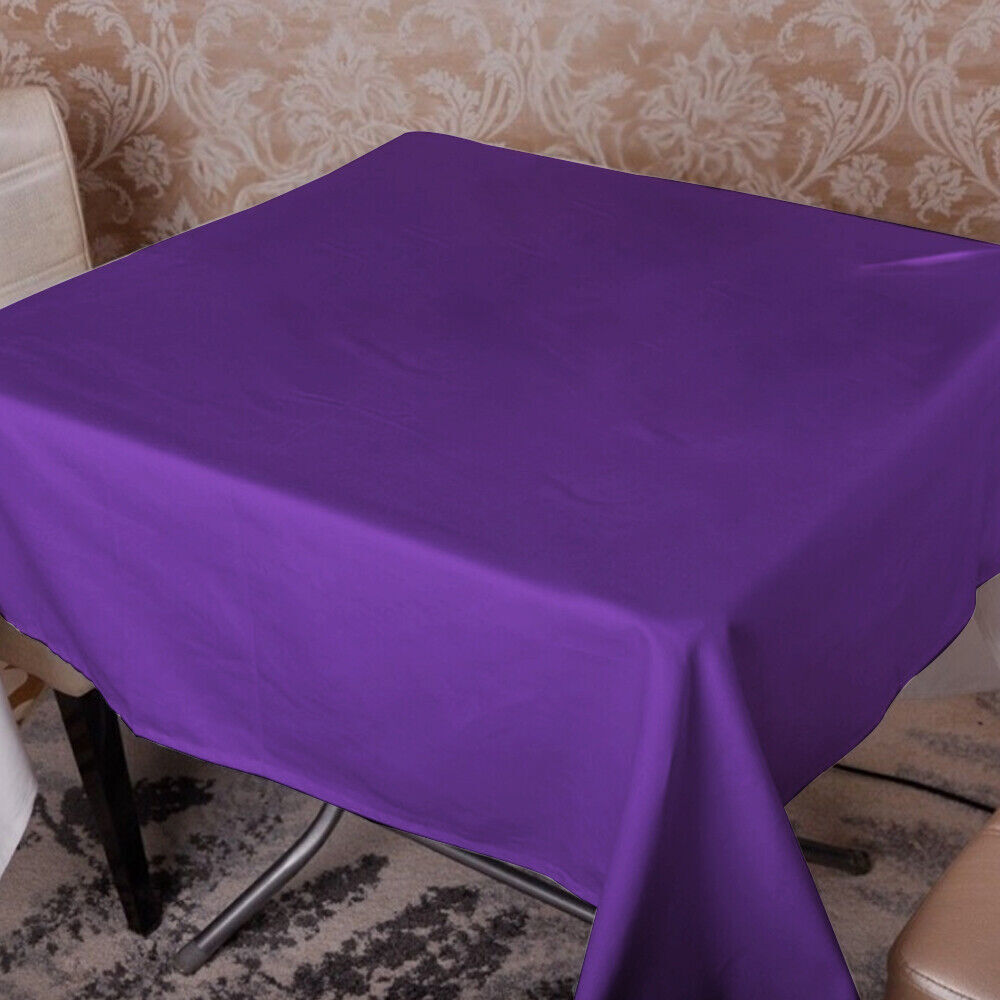Paper Table Cloths 90cm x 90cm Square Foldable Table Covers for All Occasion