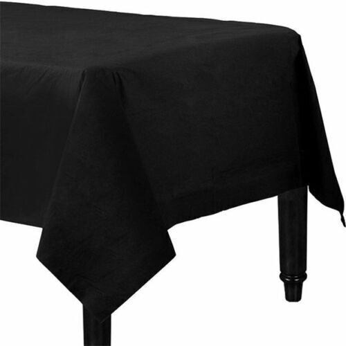 Paper Table Cloths 90cm x 90cm Square Foldable Table Covers for All Occasion