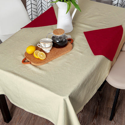 Paper Table Cloths 90cm x 90cm Square Foldable Table Covers for All Occasion