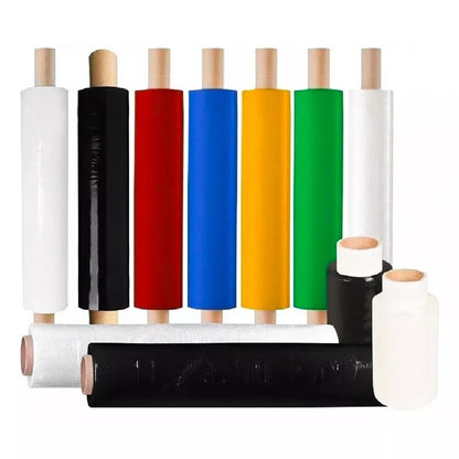 6 x Pallet Stretch Wrap Shrink Wrapping Film for Industrial Uses - All Sizes