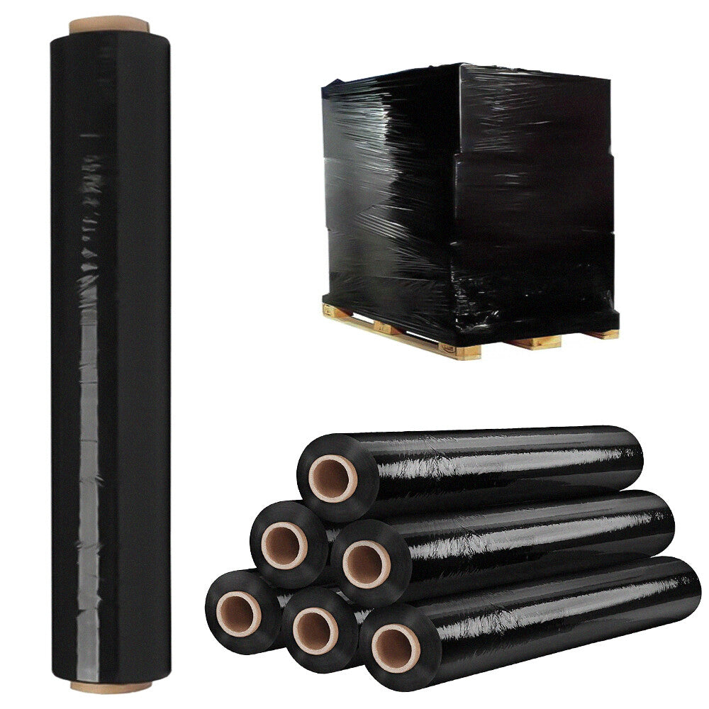 6 x Pallet Stretch Wrap Shrink Wrapping Film for Industrial Uses - All Sizes