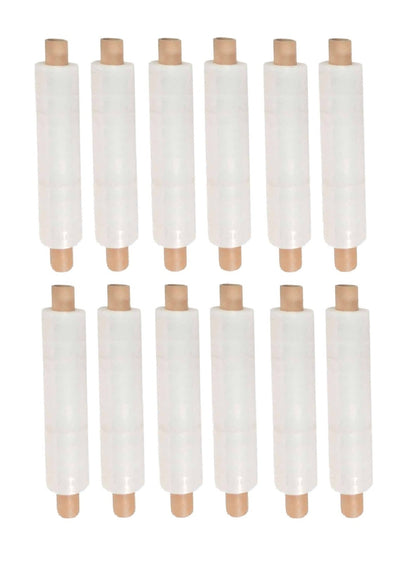 Pallet Stretch Shrink Wrap Clear Cling Wrapping Film Extended 400mm x 600m 9mu