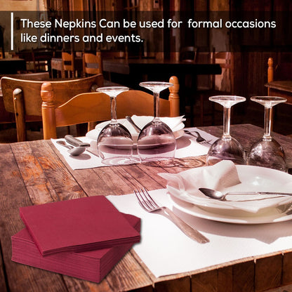 Combination Paper Napkins Disposable Assorted Serviettes Tissue 33cm x 33cm 2ply