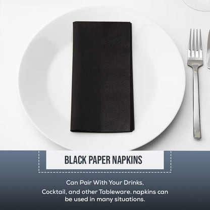 Combination Paper Napkins Disposable Assorted Serviettes Tissue 33cm x 33cm 2ply