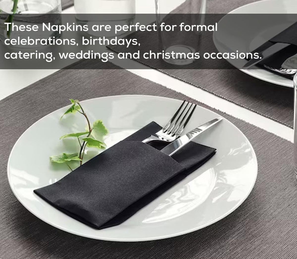 Combination Paper Napkins Disposable Assorted Serviettes Tissue 33cm x 33cm 2ply
