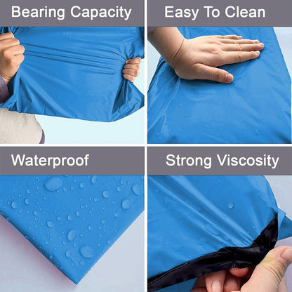 Strong Polythene Bags Blue Poly Postal Cloth Packaging Shipping Parcel Mailers
