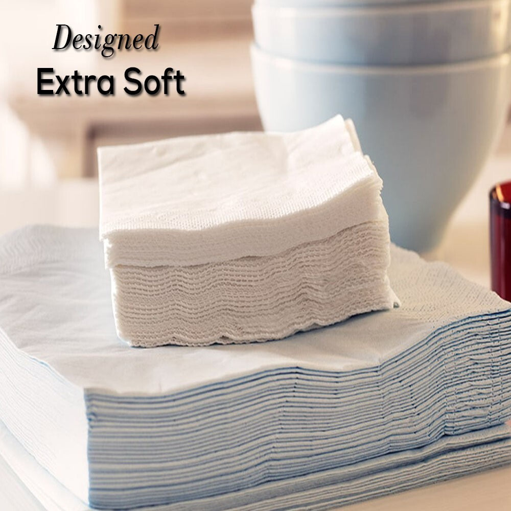 Combination Paper Napkins Disposable Assorted Serviettes Tissue 40cm x 40cm 2ply