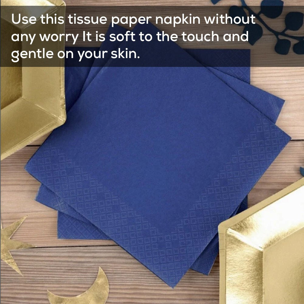 Combination Paper Napkins Disposable Assorted Serviettes Tissue 40cm x 40cm 2ply