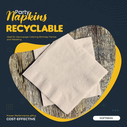 Swantex Paper Napkins Disposable Assorted Serviettes Tissue 33cm /40cmcm, 2ply