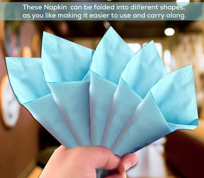 Combination Paper Napkins Disposable Assorted Serviettes Tissue 40cm x 40cm 2ply