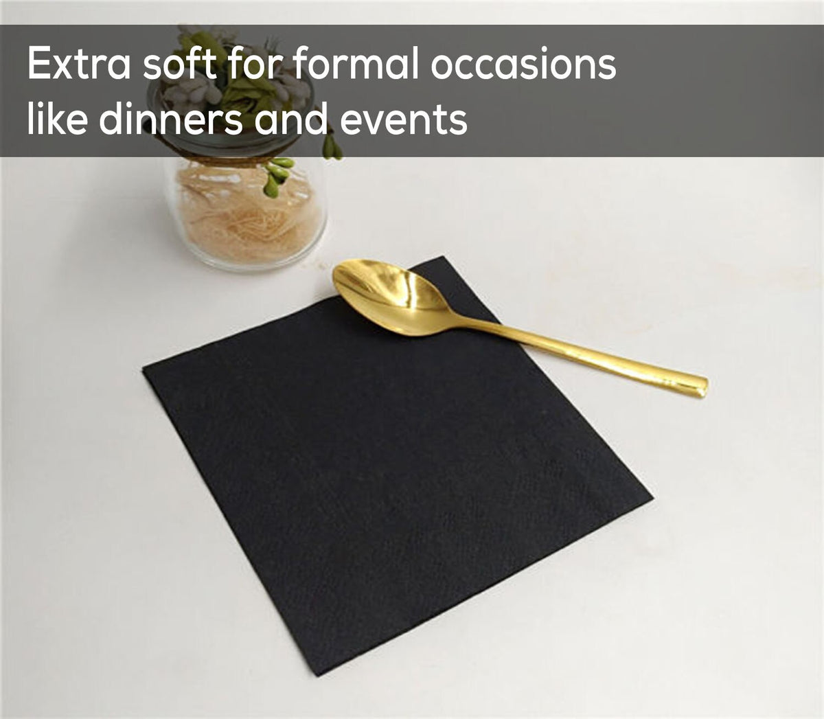 Combination Paper Napkins Disposable Assorted Serviettes Tissue 40cm x 40cm 2ply