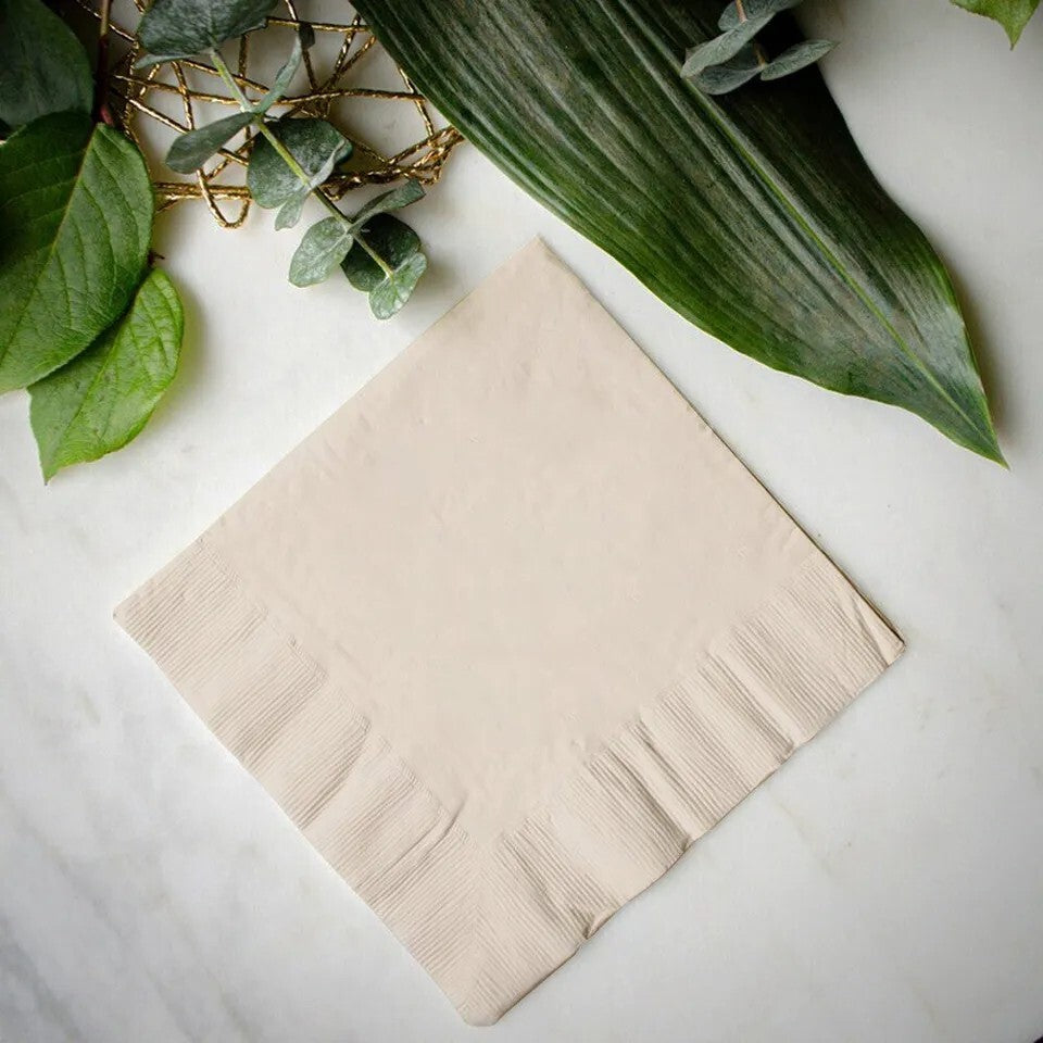 Combination Paper Napkins Disposable Assorted Serviettes Tissue 40cm x 40cm 2ply