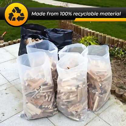 Clear Rubble Sack Heavy Duty Builder Bag Capacity for Construction Site All Size
