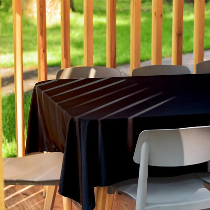 Banquet Roll 8m x 1.2m – Black Paper Banqueting Table Roll for Weddings, Buffets, Parties & Home Dining, Disposable Table Cover