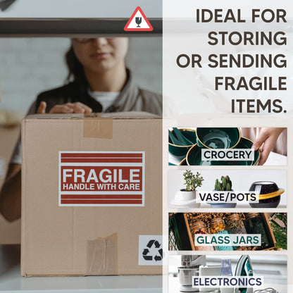 Venuscello® 60 x Double Wall Cardboard Boxes 76.2cm x 45.72cm x 45.72cm Removal Shipping Posting Carton for Packing Parcel & Moving House - 30" X 18" X 18"