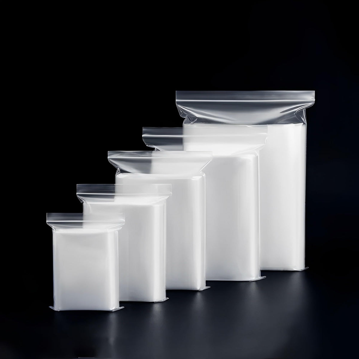 Venuscello® 2000 x Resealable Grip Seal Plastic Zip lock Bags 5.5" x 5.5" Poly Zip Bag for Store Medicines, Jewellery, Small Sweets, Candy & Parts