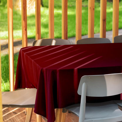 Venuscello Burgundy Banquet Roll 25M x 1.14M | Paper Banqueting Roll for Wedding Buffet Dinner Home Large Disposable Table Paper Cloth Covers
