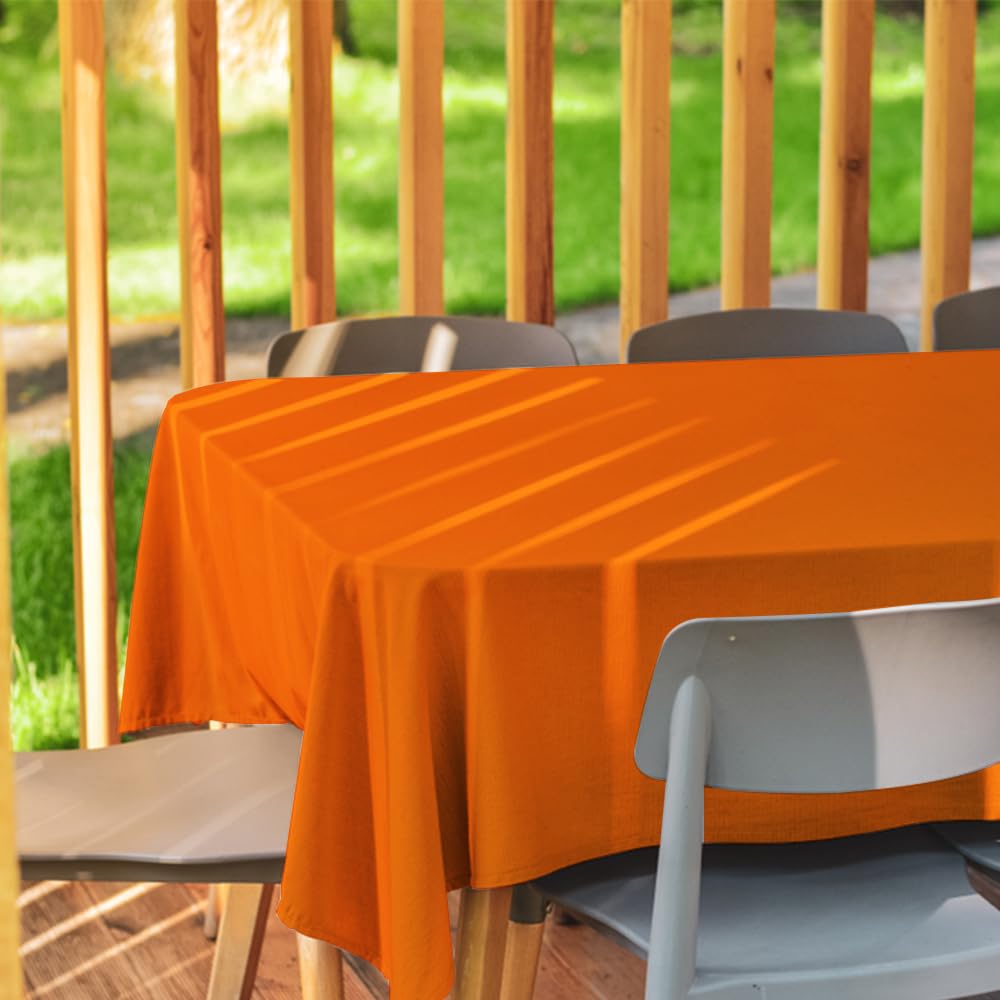 Venuscello Banquet Roll 25M x 1.14M | Orange Paper Banqueting Roll for Wedding Buffet Dinner Home Large Disposable Table Paper Cloth Covers