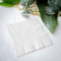 Venuscello® 200 x Serviettes Paper Napkins White Disposable Recyclable Tissue 2 Ply 33cm for Catering Wedding Birthday Parties