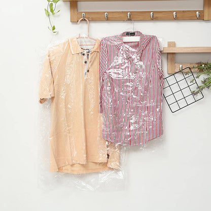 Venuscello® Garment Covers Bags on Roll 23" Clear Polythene for Cloths Dresses Laundry Trouser Sui Shirt - 100 Gauge