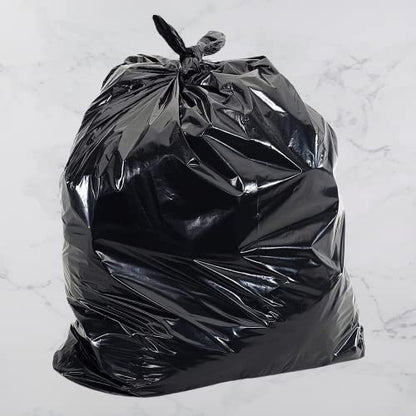 Venuscello® 10 x Bin Liners Rubble Builders Refuse Sacks Black Waste Bin Rubbish Bags for Construction, Bio Hazard & Medical Wastage