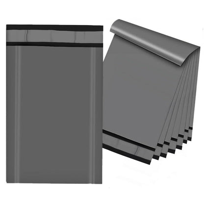 Venuscello® 1000 x Grey Mailing Bags Poly Postal Postage Self Sealing Polythene Envelopes for Cloths Packing Shipping & Posting - 17 x 24 in
