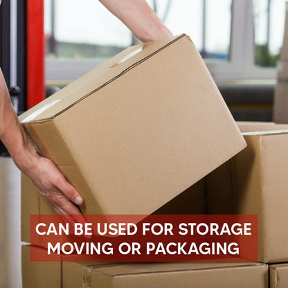 Venuscello® 30 x Double Wall Cardboard Boxes 76.2cm x 50.8cm x 50.8cm Removal Shipping Posting Carton for Packing Parcel & Moving House - 30" X 20" X 20"