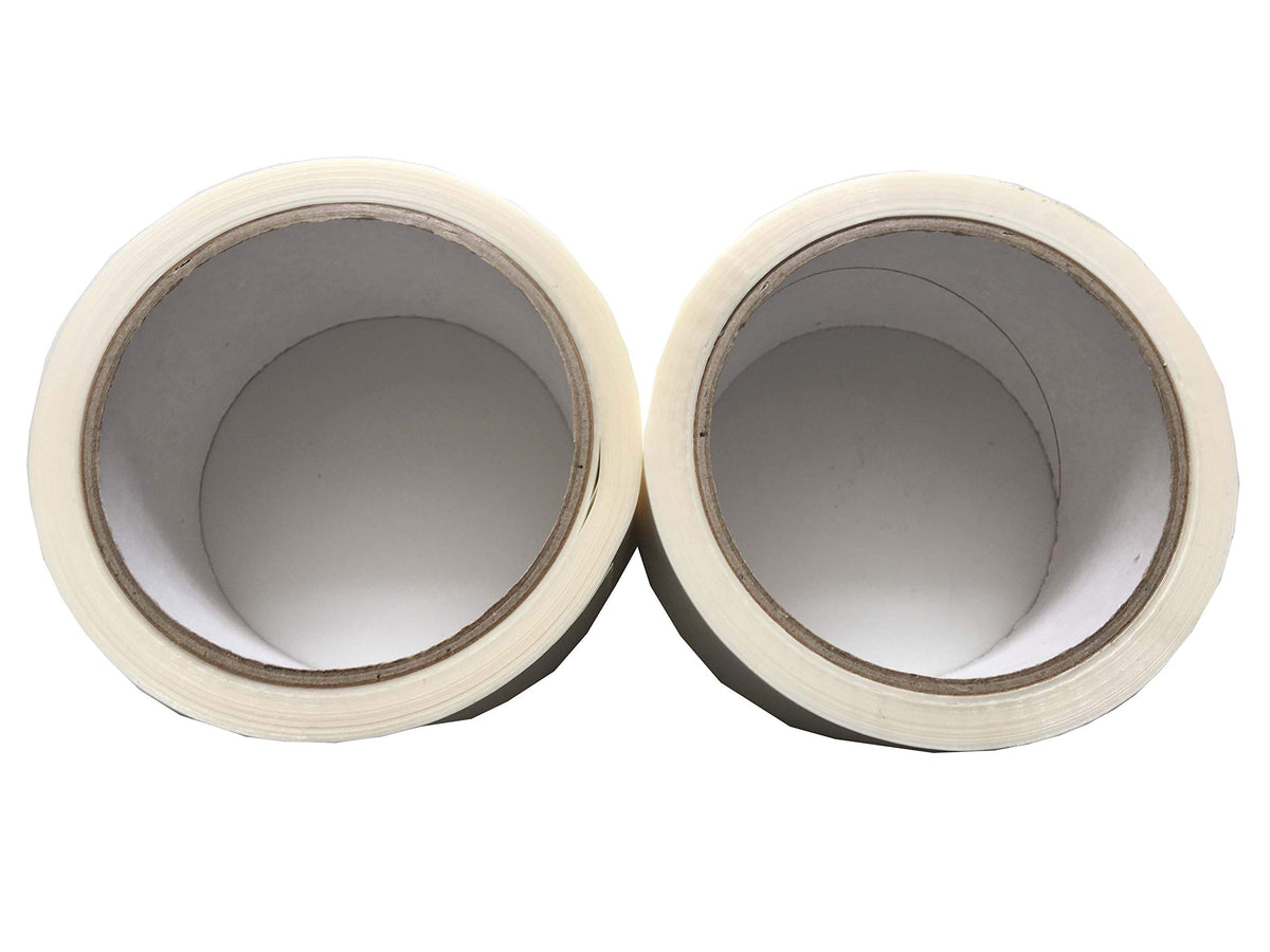 Venuscello® 6 Rolls Parcel Packaging White Sealing Tape 48 mm x 66 m Strong Packing for sealing Boxes, Cartons and for Keeping Goods Firmly sealed Transit Sticky Thick