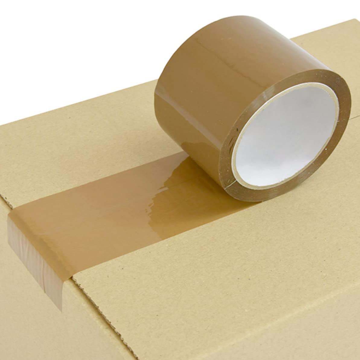 Venuscello® 10 x Cardboard Boxes with Brown Tape 50.8cm x 50.8cm x 50.8cm (20") House Removal Double Wall Storage Carton for Packaging Transportation with Packaging Tape