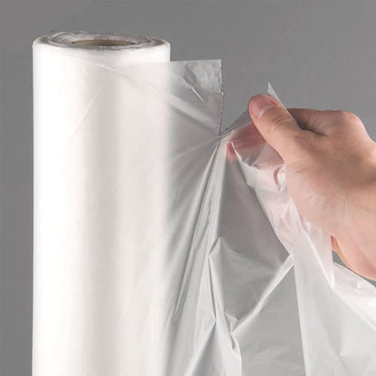 Venuscello® 5000 x Bags on Roll Clear Polythene 9" x 14" Hd Counter Transparent Sacks for Fruits and Vegetables - 20 Rolls