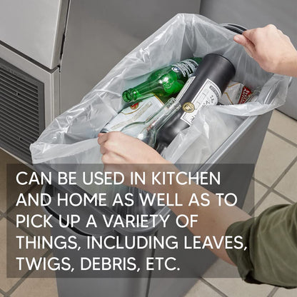 Venuscello® 5 x Strong Clear Bin Liners Bags Rubbish Bag Scrap Bio Hazard Waste 18 x 29 x 39 in