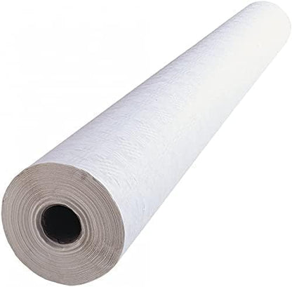 Generic Venuscello® Banquet Roll Table Banqueting Paper Cloth Cover for Wedding Buffet Dinner Home Large Disposable Table Protector - White - 25M x 1.14M