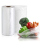 Venuscello® 250 x Fruits and Vegetable HD Bags on Roll Clear Transparent Plastic for Butchers, Food & Sandwiches