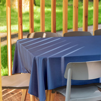 Venuscello® 8m Blue Banqueting Roll, Tablecloth, Paper Table Cover Roll for Wedding Party at Home, Buffet Dinner and Ideal Solution to Protect Dining Table