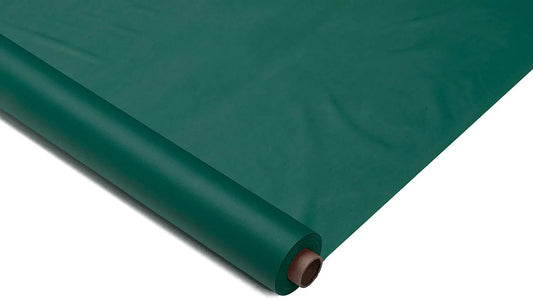 Venuscello® Green Paper Banqueting Roll 8M Disposable Table Cover Cloths For Catering & Wedding Buffet
