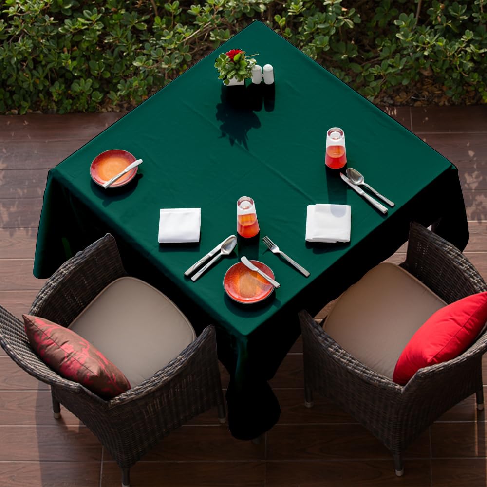 Dark Green Paper Banqueting Roll 8m x 1.2m Disposable Table Cover Cloths For Catering & Wedding Buffet