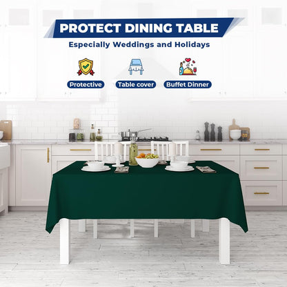 Dark Green Paper Banqueting Roll 8m x 1.2m Disposable Table Cover Cloths For Catering & Wedding Buffet