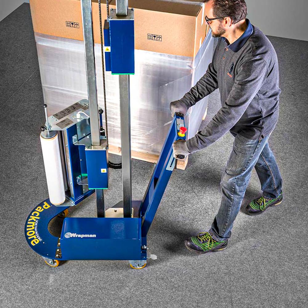 Venuscello® Pallet Wrap 400mm Shrink Stretch Wrap Roll 23mu, 750g Cling Film for Moving Secure Packaging & Shipping