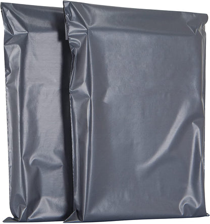 Mixed Grey Poly Mailers Shipping Mailing Bags - Self Sealing Postal Postage Plastic Bags - 100PC