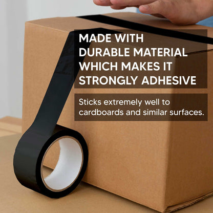 Venuscello® 6 Rolls Parcel Packaging Tape Sealing 48 mm x 66 m Strong Packing for sealing Boxes, Cartons and for Keeping Goods Firmly sealed Transit Sticky Thick