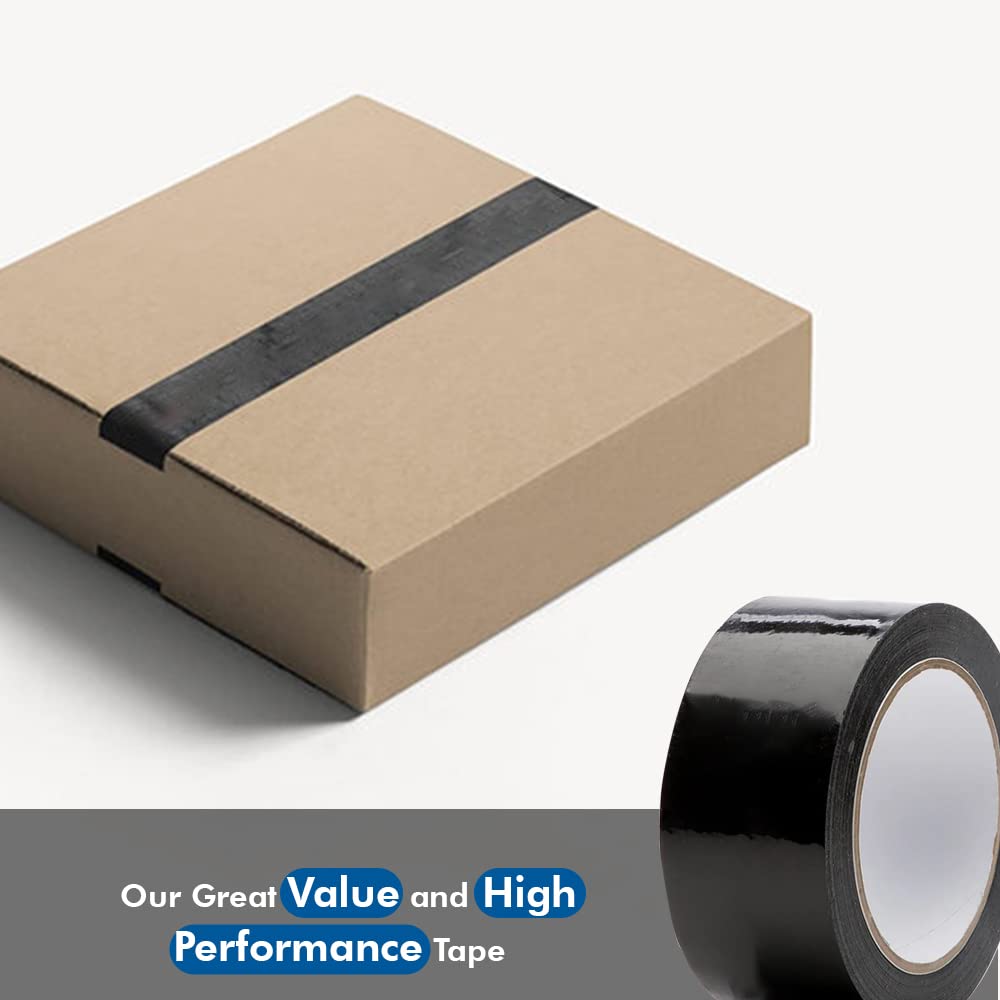 Venuscello® 6 Rolls Parcel Packaging Tape Sealing 48 mm x 66 m Strong Packing for sealing Boxes, Cartons and for Keeping Goods Firmly sealed Transit Sticky Thick