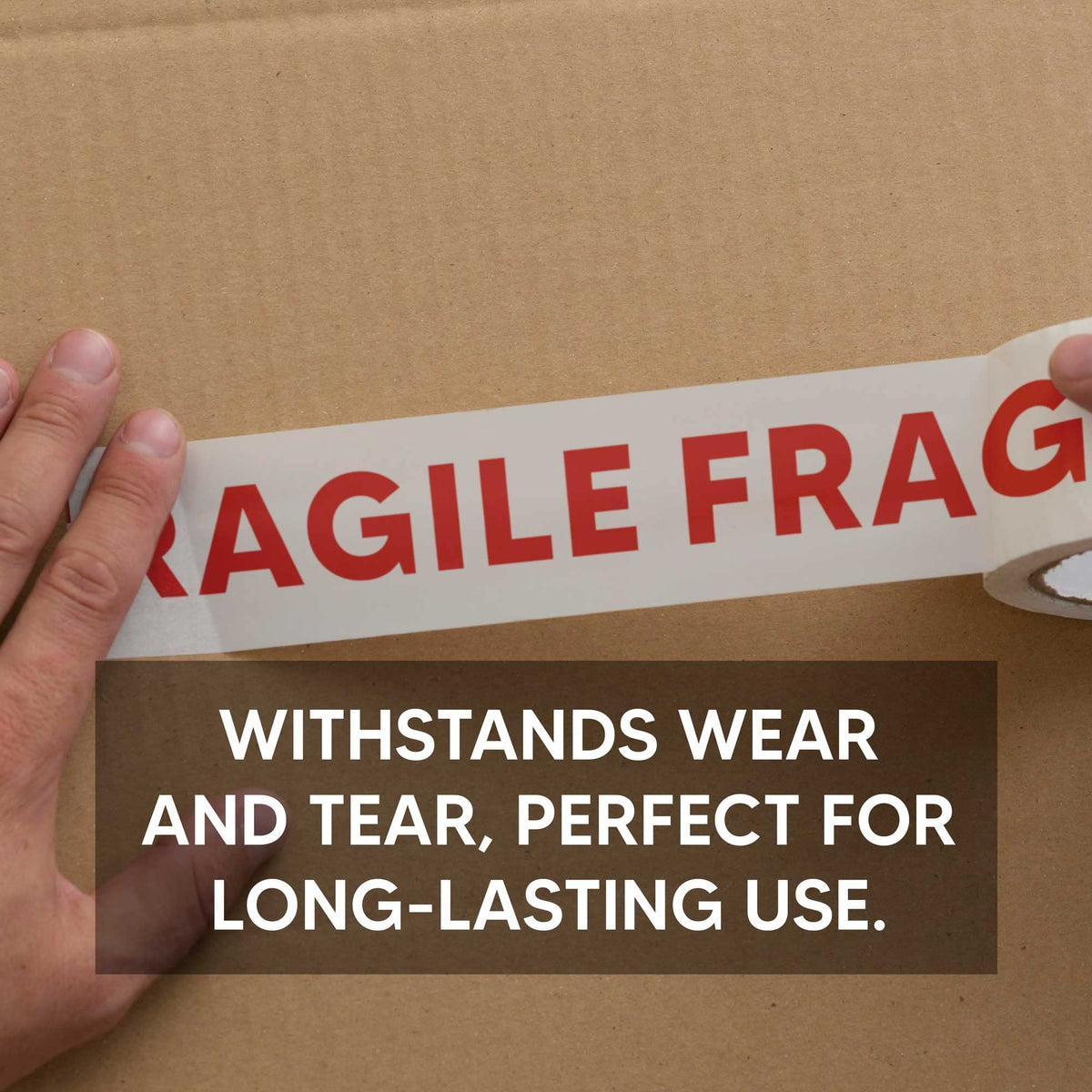 Venuscello® 6 Rolls Parcel Packaging Tape Sealing 48 mm x 66 m Strong Packing for sealing Boxes, Cartons and for Keeping Goods Firmly sealed Transit Sticky Thick
